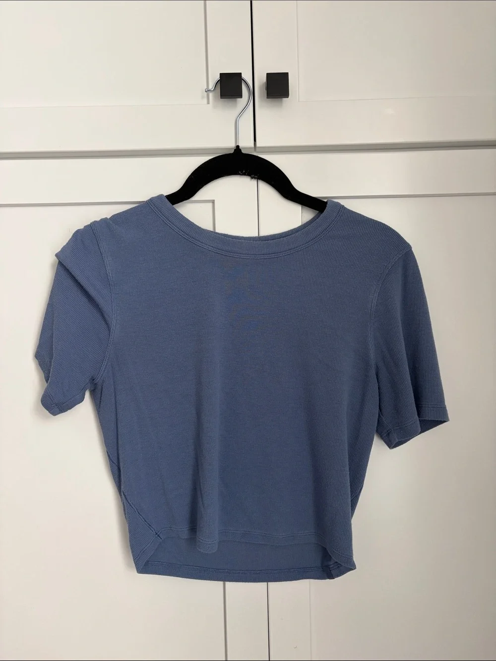 Lululemon Short-Sleeve Cropped Crewneck